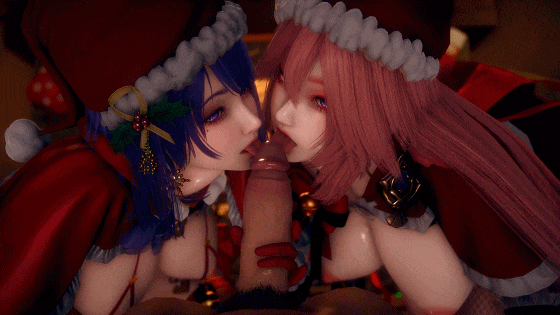 [3D/无修/CV]Elarbaby 1月新作：D54-八重神子&雷电将军 [2526.8MB]-2.gif