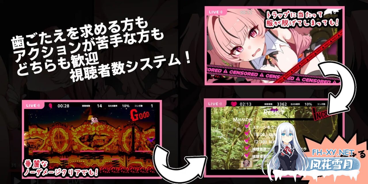 [动作ACT/动态/萝莉/更新/PC] 天菜直播!! アマナアライブ!! v1.3 机翻汉化版 [400M]-6.jpg
