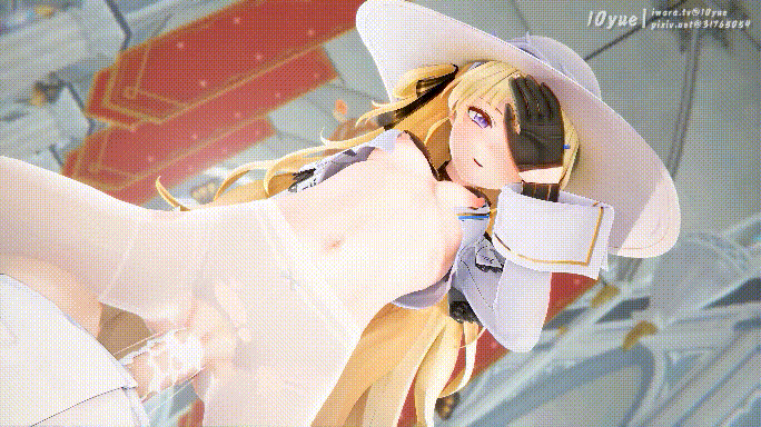 [MMD]10yue 3月7鸣潮 白丝菲比的小脚 1080p 有CV[278m/U夸迅]-4.gif