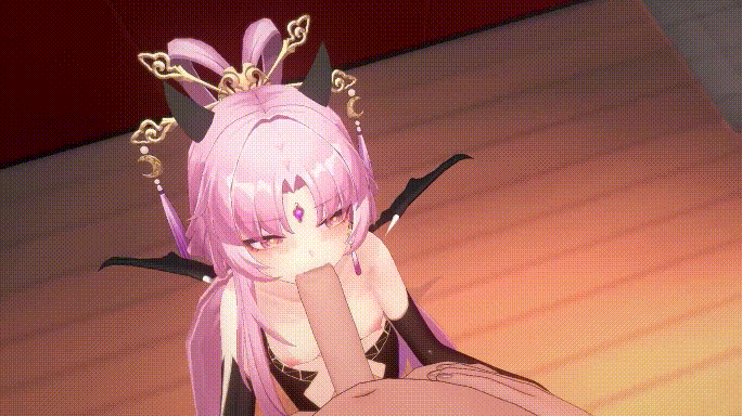 [MMD]tututu 3月13星铁NTR 小鬼头艹符玄小姐 1080p 有CV 附上期NTR危机[738m/U夸迅]-3.gif