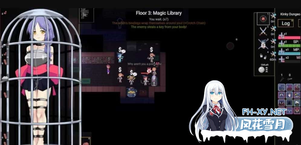 [RPG/官中/兽耳/捆绑/更新]变态的地牢/Kinky Dungeon[Ver5.4.51][PC/400M]-2.jpeg