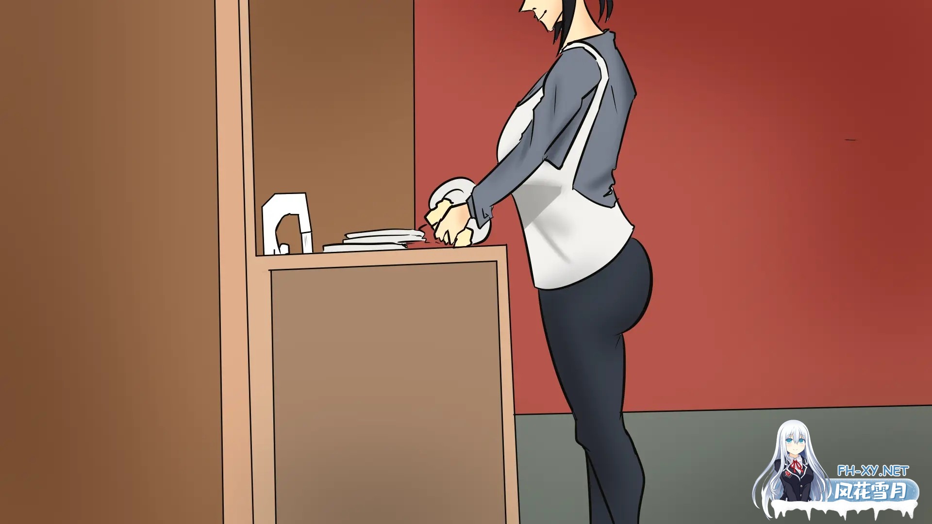 [SLG/动态/更新/汉化/2D/多P/巨乳]单亲妈妈/Single Mother[Ver0.13][PC+安卓/1.10G]-2.jpg