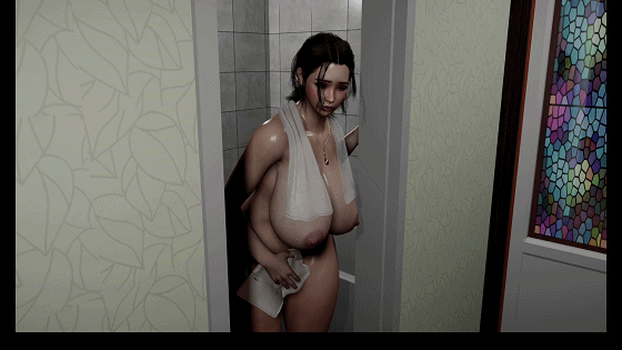 [3D/无修/NTR] 依雯&妮妮 3月新作:Energy V1 巨乳人妻湿身诱惑 [399M]-5.gif