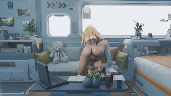 [3D/无修/CV] P4s 3月新作:蒂法+史卡蕾特+莉莉+弗蕾娜+穗乃果 性感女神狼狗大屌后入爆肏 [552M]-6.gif