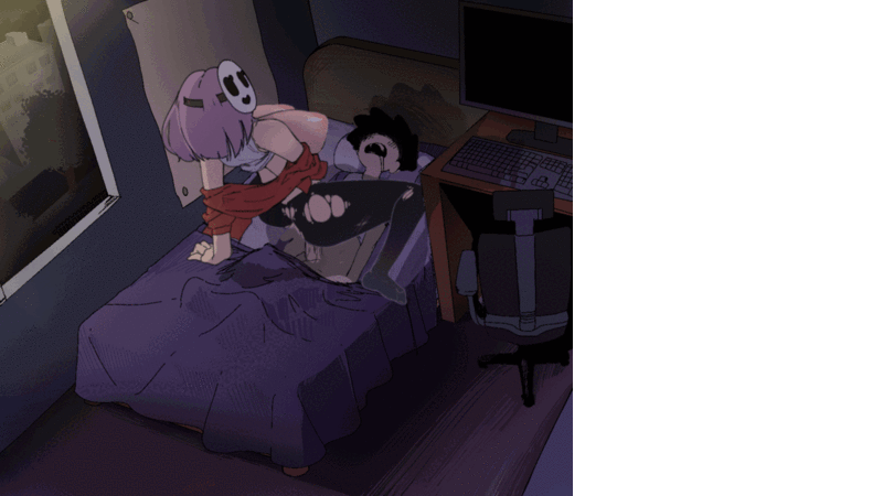 [互动SLG/动态] 夜里躲避继母的强奸与女友手机聊天[AlArm ]V0.4 [1.30G]-2.gif