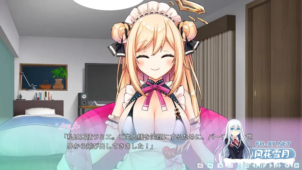 [日式ADV/中文/动态CG]虚拟主播女仆拉米耶 Virtual Maid Streamer Ramie Ver1.01 STEAM官方中文版[1G/全CV]-3.jpg