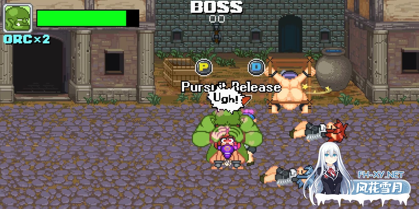 [ACT/STEAM官中/像素/巨乳/多P/战斗H]魔物少女征服记 兽人战士篇/Monster Girl Conquest Records Battle Orc[PC/300M]-8.jpg
