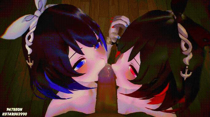 [MMD]崩坏舞啪 丝袜死库水~希儿姐妹花 1080p[155m]-4.gif