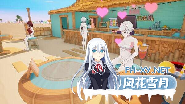 [SLG/官中]二次元老婆沙滩酒吧/Waifu Beach Bar 官方中文版[PC/2.6G]-6.jpg