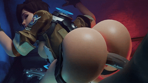 [3D][无修/CV][Srasoni] 5月新作 Dva+天使+法鸡+猎空 巨根爆操性感肥臀女英雄 [469M/UC]-4.gif
