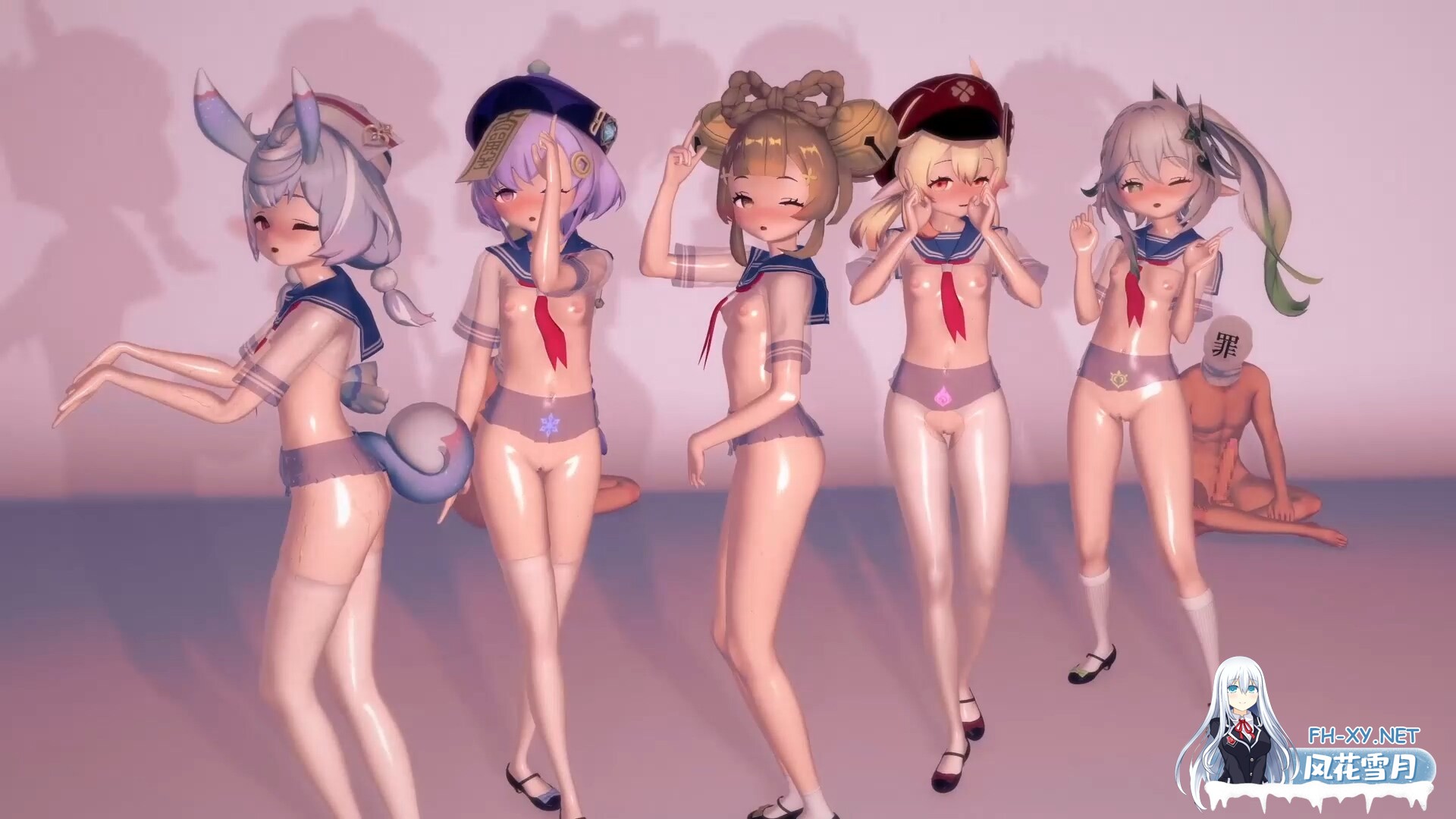 [MMD]原神舞啪 碧池萝莉色情水手服+情趣睡衣 有CV 1080p[287m]-14.jpg