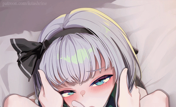 [2D][Futanari_Shrine]futa注意 5月-铃仙X凹梦Reisen x Youmu Touhou project Vol.1[2.22G/UC]-1.gif