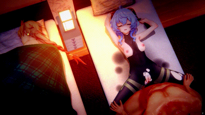 [MMD]原神NTR 甘雨~淫词艳曲《这么可爱真是抱歉》1080p[284m]-12.gif