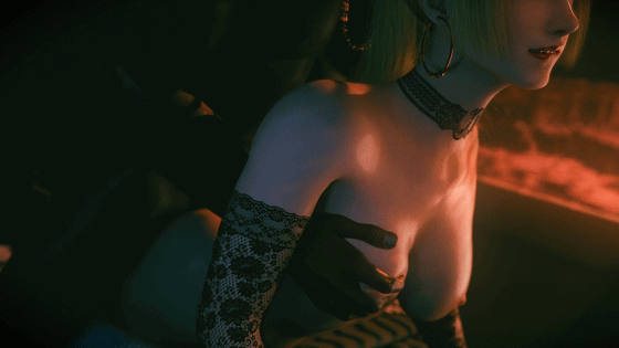[3D/无修/CV] lewdgazer 6月新作:Lili 莉莉 金发黑丝御姐后入激情爆肏 [281M/UC]-6.gif