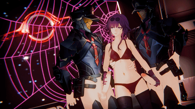 [3D动画] ：Yinlin x Hilichurl 性感御姐 积极的待奉 [611M/UC]-3.gif