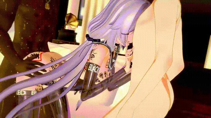 [MMD]QOS! 碧蓝航线NTR~媚黑母畜舰娘独角兽 CV/AI中配 1080p[123m]-3.gif