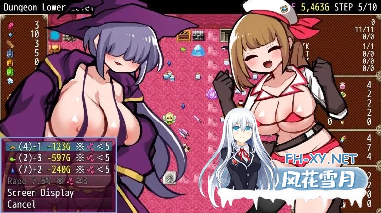 [日系RPG/官中/PC+安卓joi]色色陷阱地牢ROGUELIKE エロトラップダンジョンローグライク Ver2.08 官方中文版[551M]-4.jpg