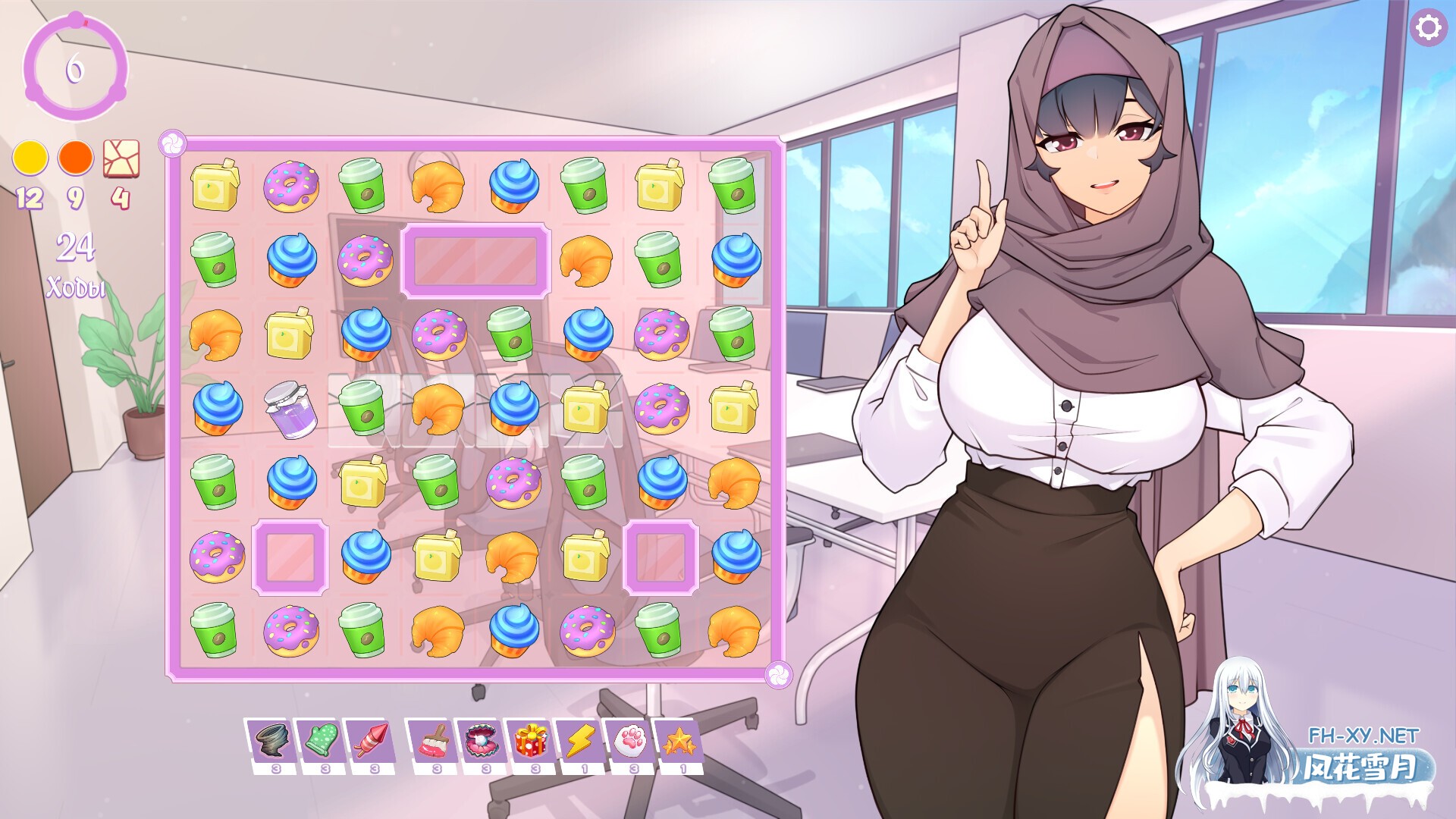 [三消SLG/休闲/互动/动态/STEAM官中]傲娇熟女/TSUNDERE MILFIN[Ver1.15.03FD][PC/640M]-3.jpg