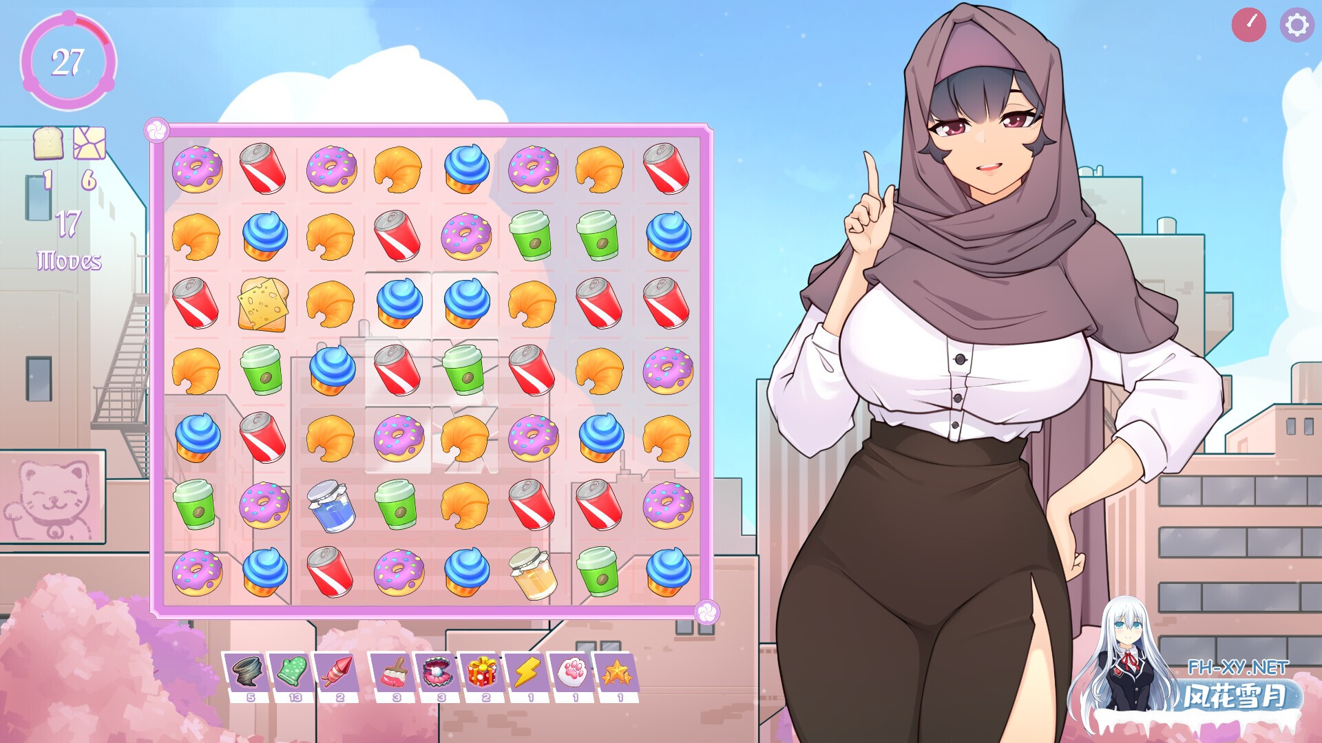 [三消SLG/休闲/互动/动态/STEAM官中]傲娇熟女/TSUNDERE MILFIN[Ver1.15.03FD][PC/640M]-8.jpg