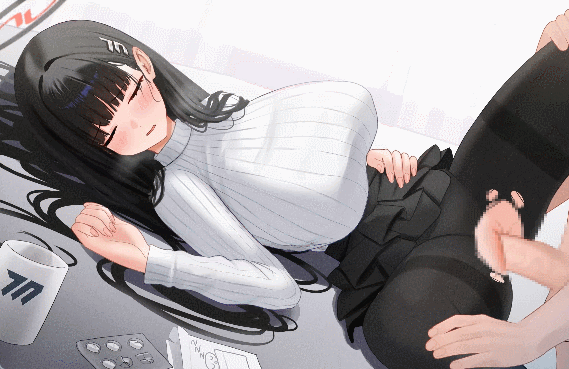 [2D同人动画][neNeG]25.06 砂狼白子 シロコ Shiroko+天宫心 AMMY+薇薇安 ビビアン Vivian+调月莉音 リオ Rio[1.11G/4V/UC]-3.gif