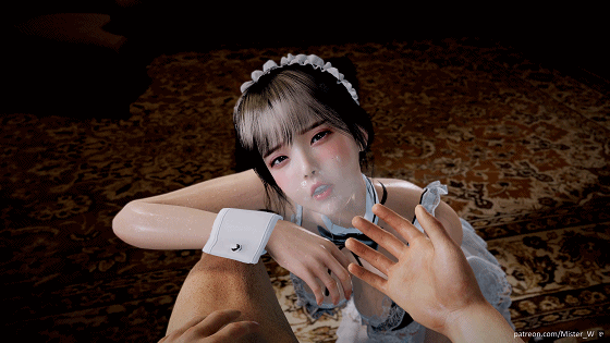 [3D][120帧超流畅重置版][Mr.W]Maid 4K120FPS [3D][VAM][1.24G/UC]-6.gif
