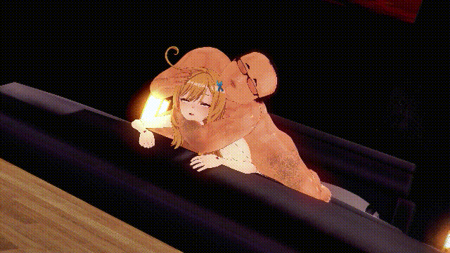 [3D同人/原神NTR]  Leidian 作品:夫目前犯 爱可菲在熟睡的丈夫面前被黄毛艹出阿黑颜 蜜液四溅 [650M/UC]-4.gif