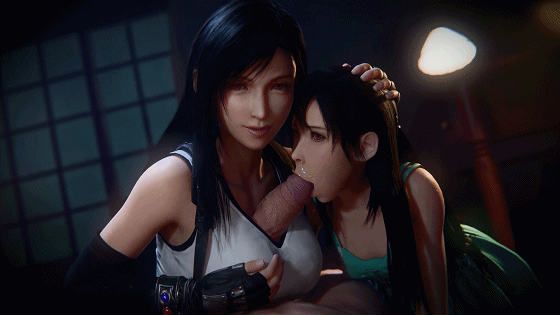 [3D/动态/无修] InitialA 6月新作:阿拉尼雅+露娜+伊莉斯+雅·修特拉+蒂法 性感女神白丝花嫁合集 [4.4G/UC]-7.gif