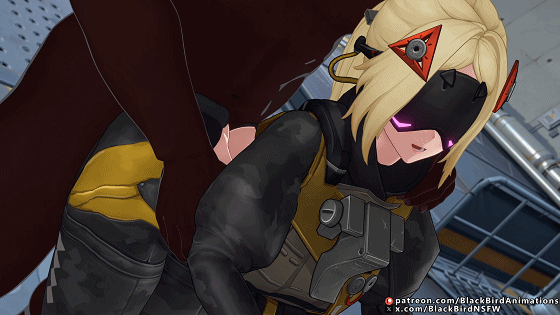 [3D/无修/CV] BlackBirdNSFW 6月新作:艾玛+不知火舞+扳机 性感御姐黑色巨根口爆颜射后入中出 [1.3G/UC]-5.gif