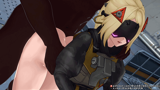 [3D/无修/CV] BlackBirdNSFW 6月新作:艾玛+不知火舞+扳机 性感御姐黑色巨根口爆颜射后入中出 [1.3G/UC]-4.gif