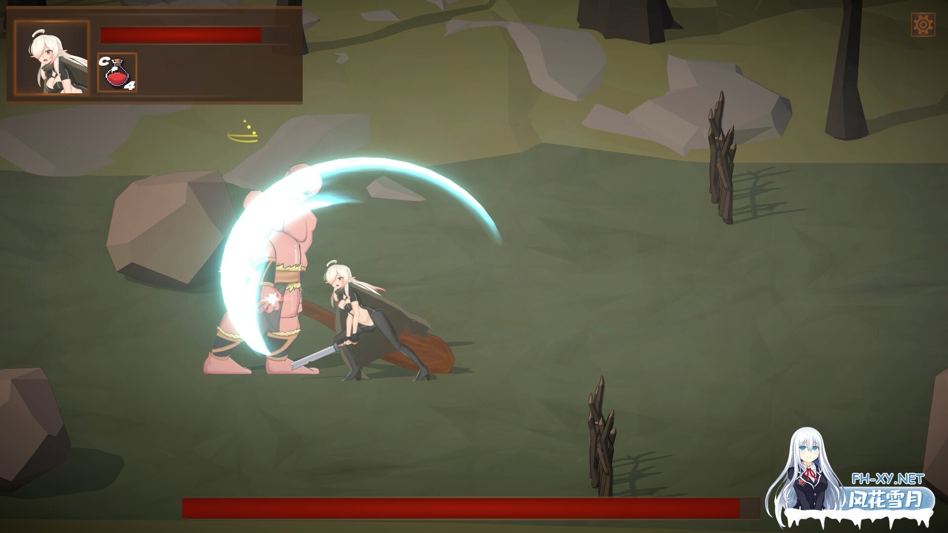 [ACT/STEAM官中/精灵/战斗H/兽X/拘束/强X/2D]迷雾深渊/Misty Abyss[体验版][PC/600M]-3.jpg