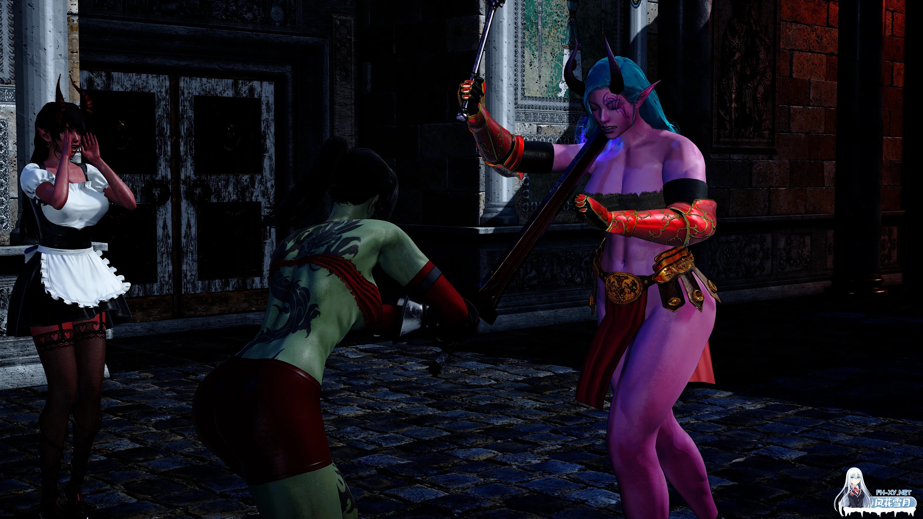 [SLG/动态/更新/汉化/精灵/3D/扶她]麻烦缠身/角斗场的麻烦/Trouble In The Arena[Ep.6][PC+安卓/8G]-17.jpg