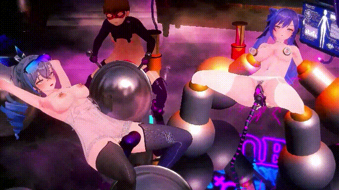 [MMD]原神x星铁 刻晴/银狼 1080p[245m]-3.gif