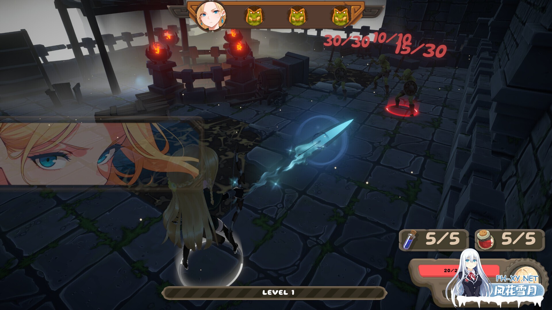 [SLG/生肉/精灵/2D/AI作画/巨乳]精灵冒险：失落城堡/Elf Adventure: The Lost Castle[体验版][PC/900M]-4.jpg