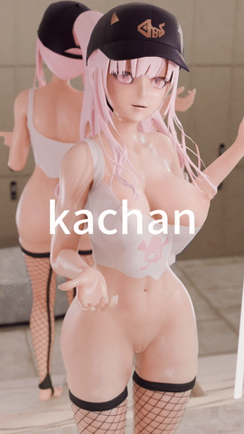 [3D][无修/CV][LMSK] 6月新作合集 黑丝御姐伊芙琳后入+辣妹浴室激情后入 [612M/UC]-3.gif