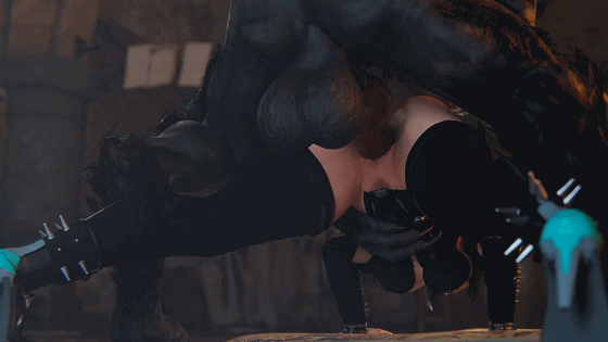 [3D/无修/CV]AzureLotus 6月新作：玛莉卡+松鼠妹+尤菲+海莉 [1207.6MB]-4.gif