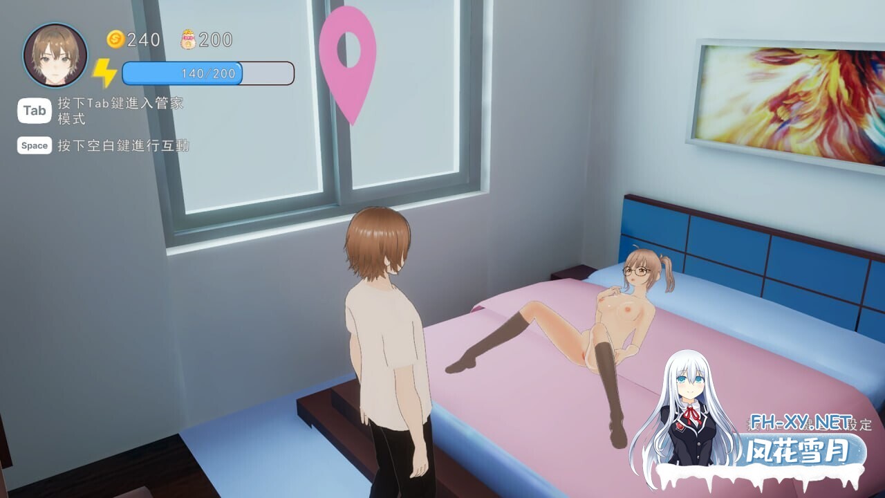 [卡牌肉鸽SLG/3D/全动态/巨乳/STEAM官中]好色管家俏姐妹/欲情の執事と魅力的な姉妹[正式版][PC/600M]-3.jpg