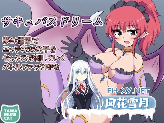 [RPG/AI汉化/魅魔/手交/乳交/口交/巨乳][RJ424345/たわむれキャット社团]魅魔梦境梦中以性交打倒淫女/サキュバスドリーム～夢の世界でエッチな女の...-6.jpg