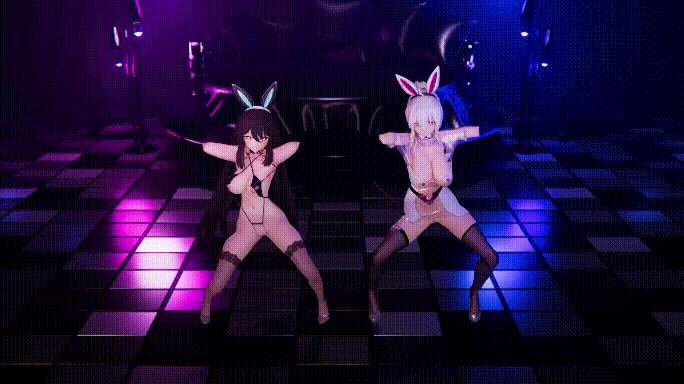 [MMD]Neo 爱莉希雅/弱音/胡桃/RedKitty [499m]-9.gif