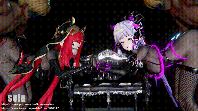 [MMD]sola NTR 妮露/绫华 [280m/UC]-5.gif