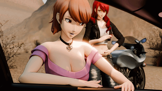 [3D/无修/CV] AmateurThrowaway 7月新作:Long Way Home 搭便车的费用就用身体偿还 性感姐妹花激情双飞 [296M/UC]-2.gif