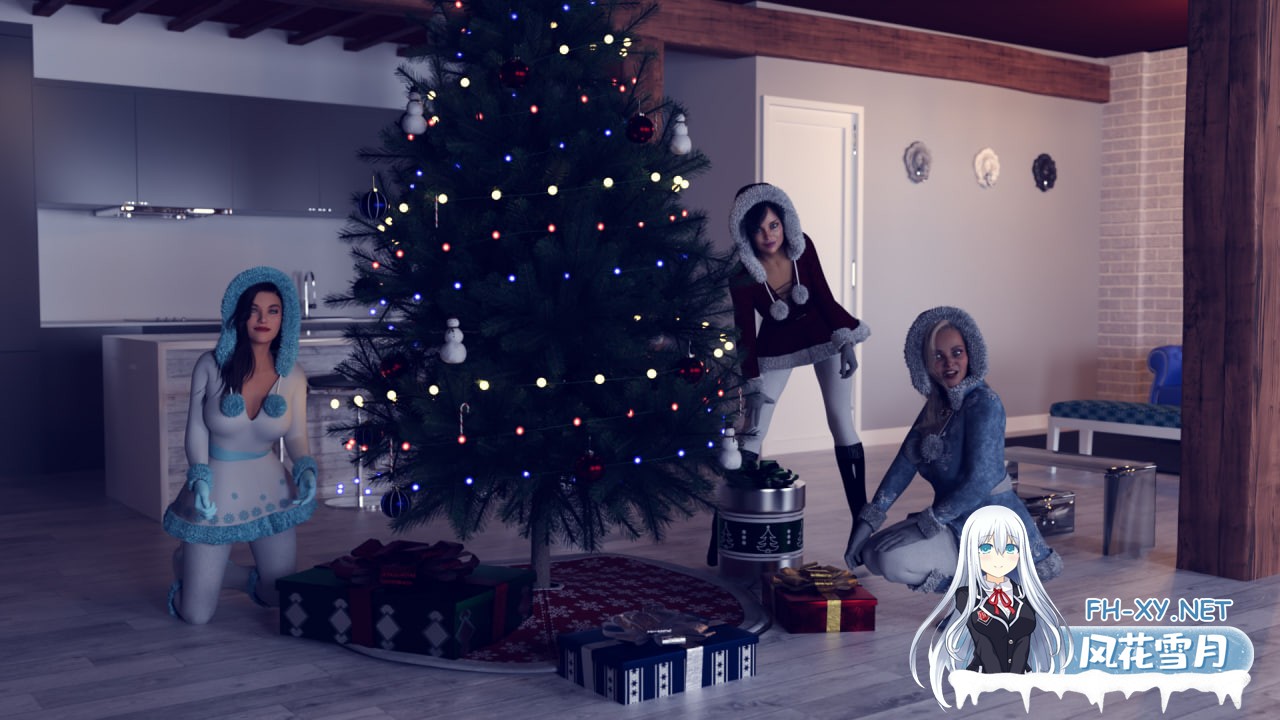 [SLG/汉化/完结/安卓] 圣诞冒险 v1.1完结 AI版  Christmas Adventure [2.65G]-1.jpg