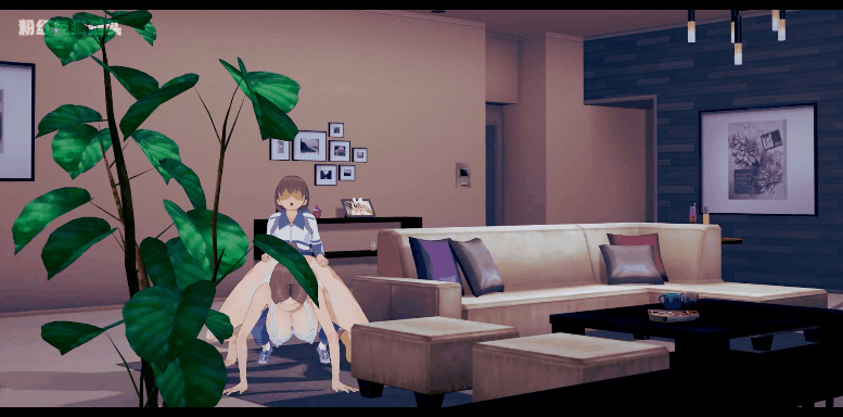 [MMD]粉红色猫猫头 母子-[800M/UC]-16.gif