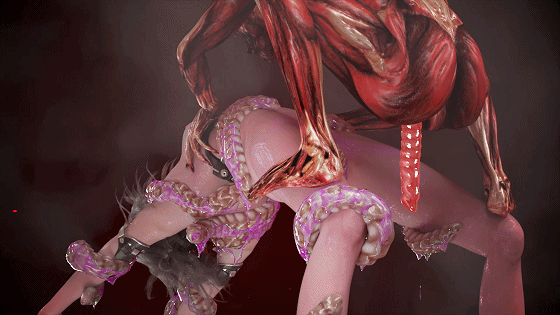 [3D/无修/重口] ATD 7月新作:ULTPHI 05white swallow2+ 触手异种凌辱中出 [1.8G/UC]-5.gif