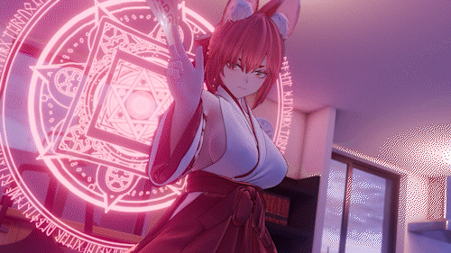 [3D动画/CV/无修正][MadDog1995]8月2日新作 妖狐巫女[1.6G/2V]-1.gif