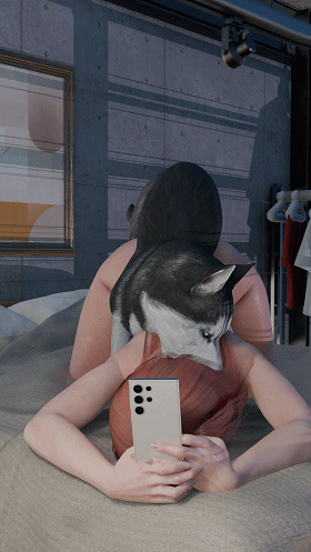 [3D/无修/CV] P4s 7-8月新作:穗乃果 沦为狗狗的 [1.4G/UC]-1.gif