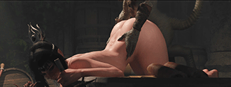 [3D][无修/CV][ZMSFM] 8月新作 性感御姐影心被异种小怪后入 [301M/UC]-2.gif