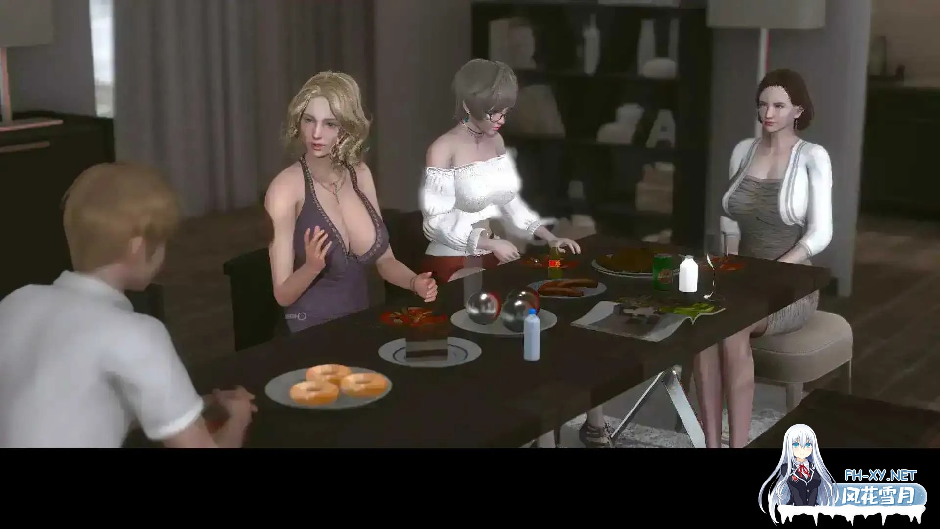 [欧美SLG/汉化/O伦/PC+安卓]渔网小镇 渔网村 Lust Village Ver0.9 AI汉化内嵌版[8.08G]-1.jpg