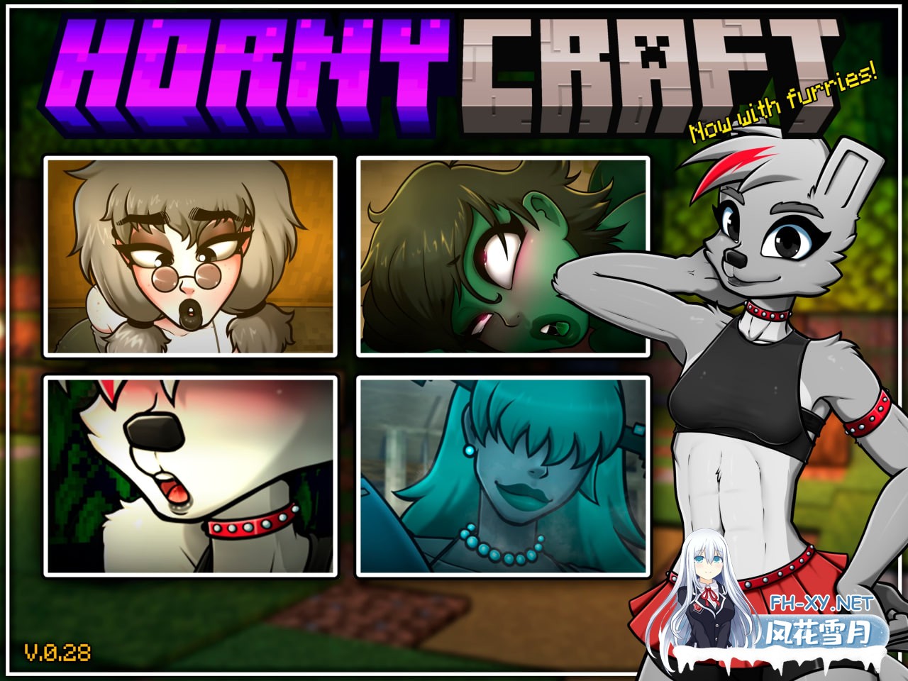 [SLG/汉化/沙盒/安卓] 我的世界黄版 v0.28.1 AI版 Hornycraft [2.25G]-1.jpg