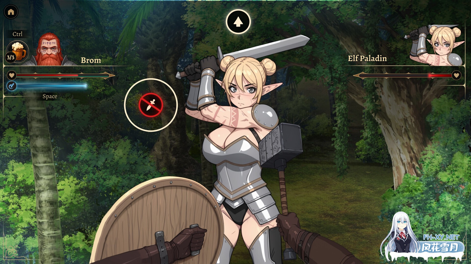[SLG/2D/STEAM官中/步兵/巨乳/精灵]精灵洞穴必须倒下/Elven Holes Must Fall[PC/1.20G]-2.jpg