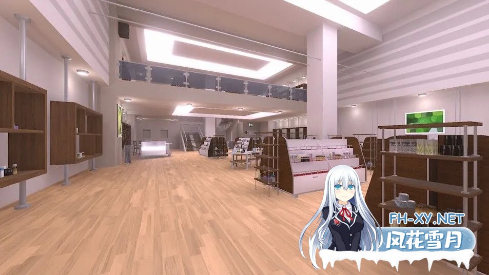 [3D互动/官中/露出/PC]为了不被发现穿着裸大衣的塞雷卡~バレないように裸コートで露出するセレカさん Ver1.3 官方中文版[3.52G]-3.jpg